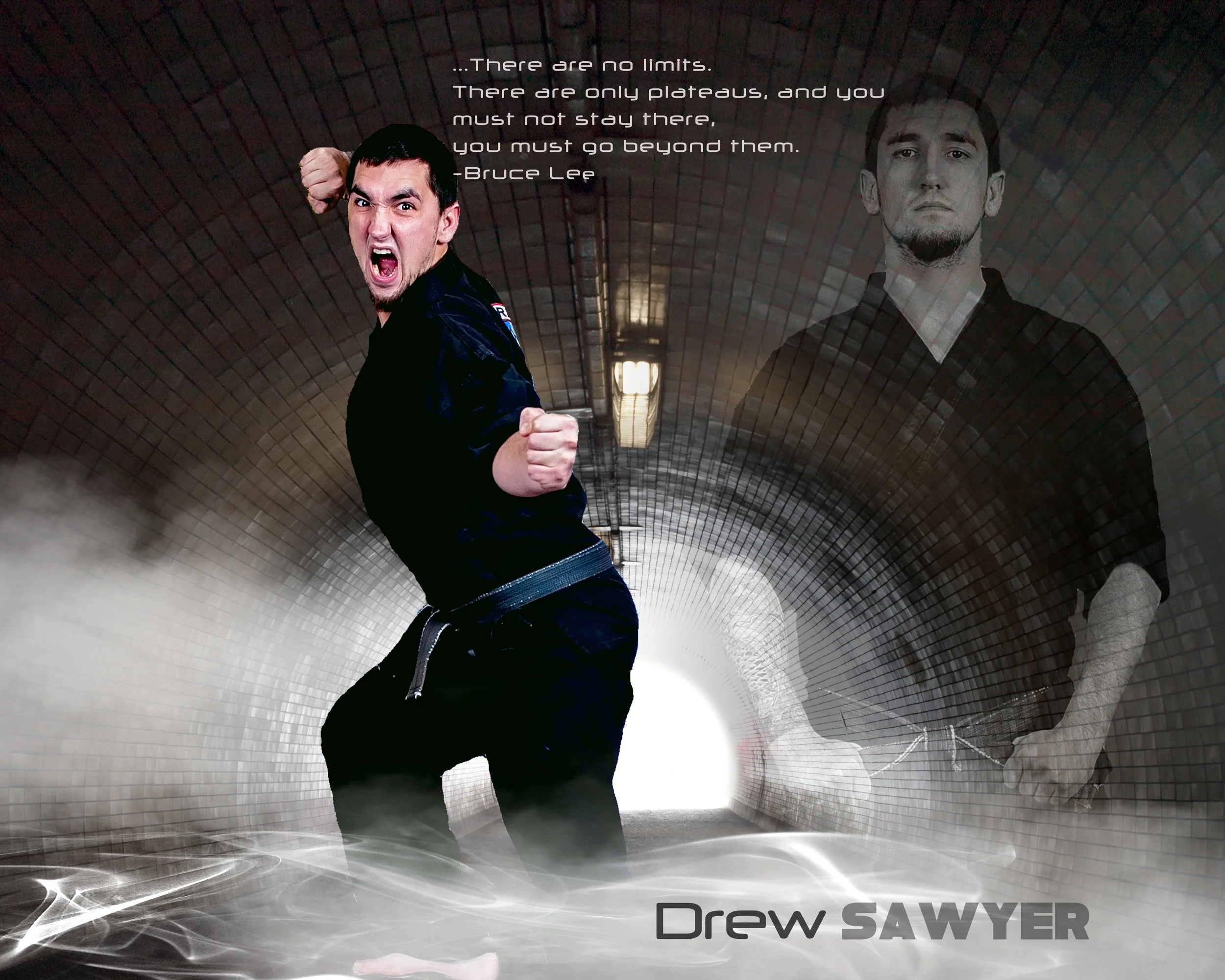 Mr. Drew Sawyer... Mr. Sawyer started his black belt path under the lineage of Jeff Pruitt/Joe Corley American Karate. After achieving his black belt, he taught with The Dojo American Karate Institute for many years. He currently holds his 3rd Degree Black Belt in American Karate. Mr. Sawyer is our most energetic instructor who keeps everyone on their toes. If you don't know which instructor he is, just listen.
