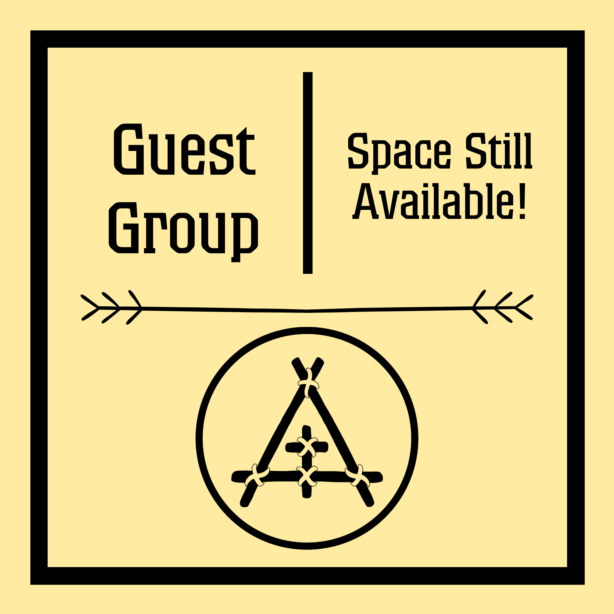 Space still Available | Guest Group