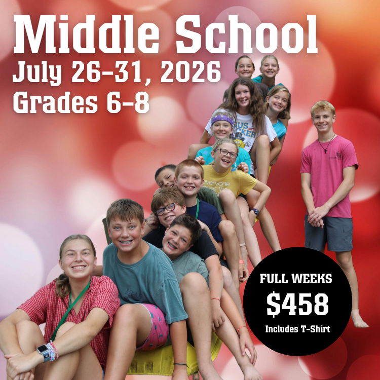 2026 Middle School Camp
