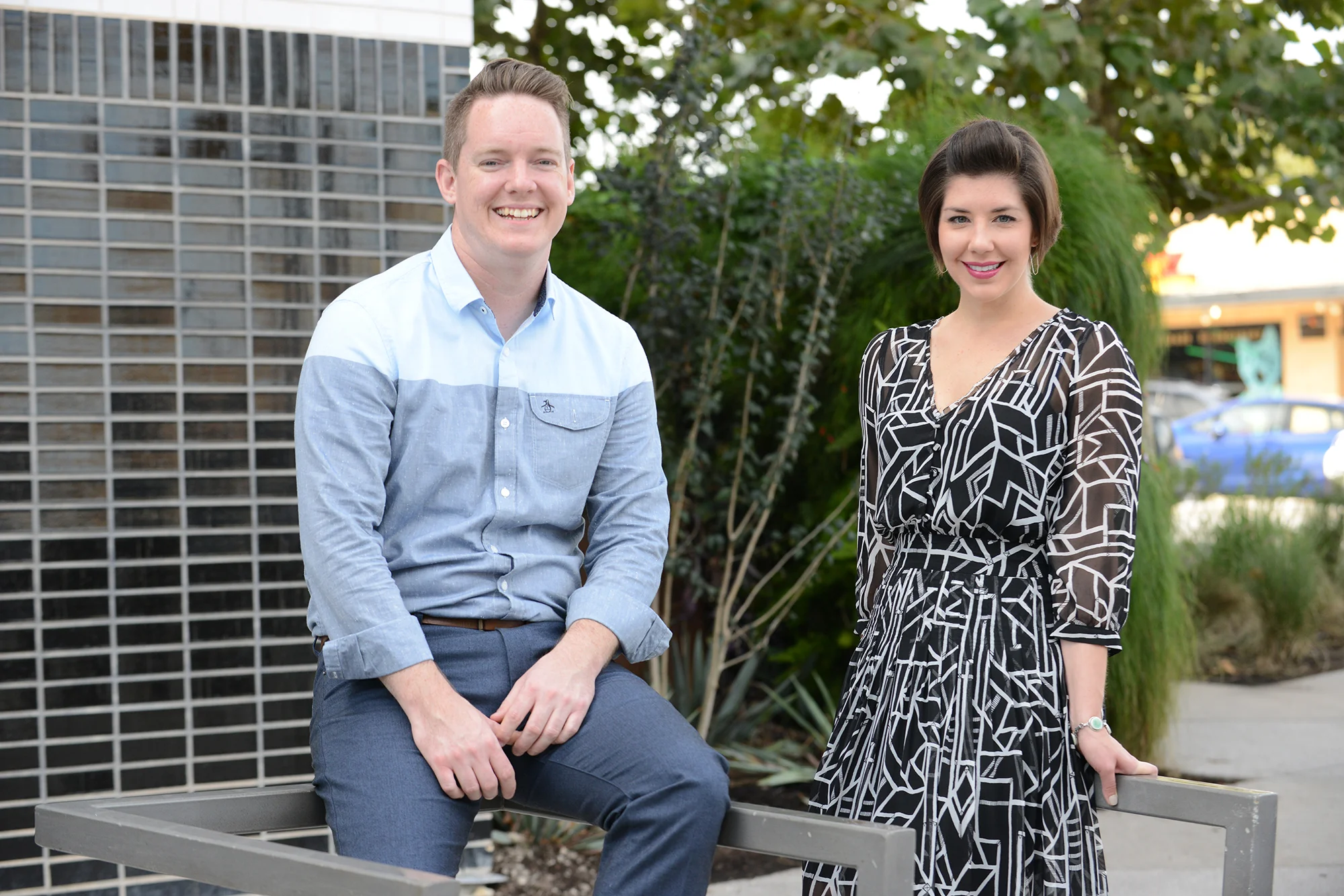 Founding partners, Chris Sommers and Jaclyn Moser