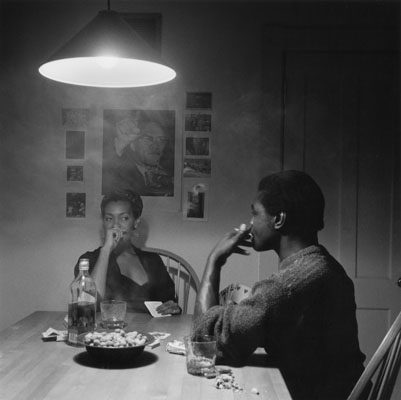 Kitchen Table Series, Untitled (Man Smoking), Carrie Mae Weems