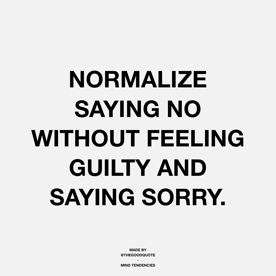 I talk about this in my book and it&rsquo;s an important part of building up your psychological fortitude. You have the right to say no if you don&rsquo;t have time, if you can&rsquo;t make it work, if you just don&rsquo;t want to do it. I know this 