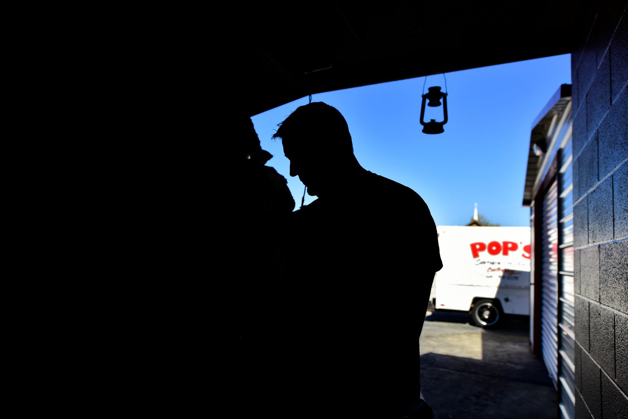 Adam and the Pop's team rotate every week, as they take turns loading the meat in and out of the smoker. "It's a big job that can easily wear you out," Adam says. "That's why we rotate."