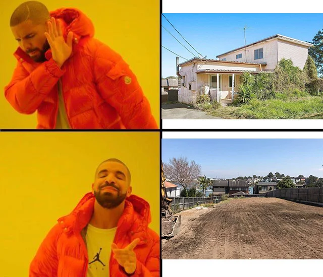 We might be biased, but we have always been big fans of a clean block of land.