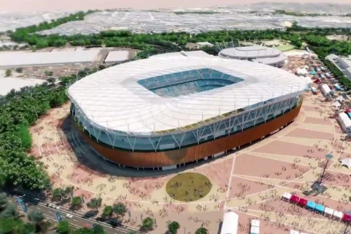 Artist's impression of what the new Olympic stadium will look like. Image provided by the NSW state government.