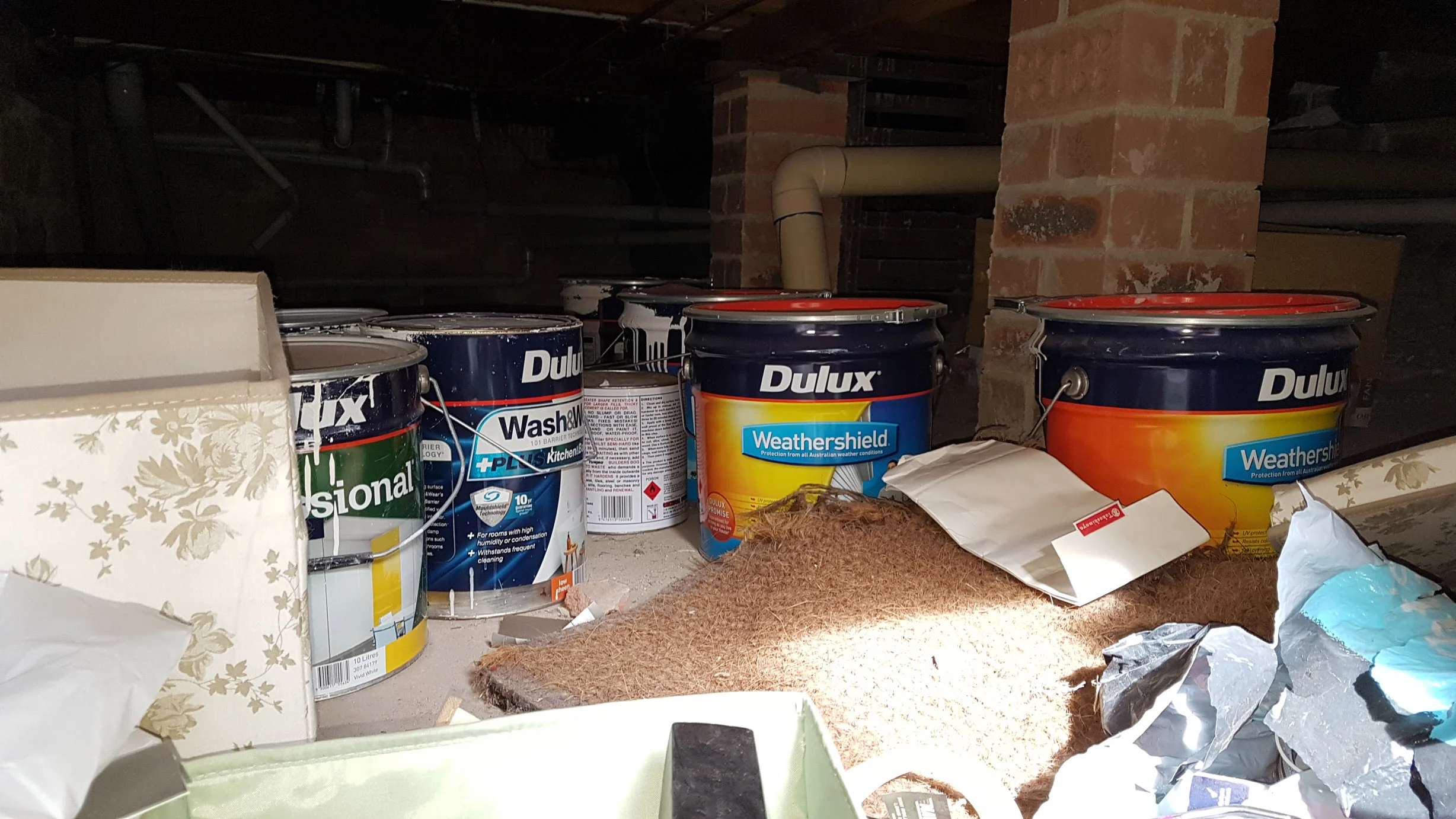 Paints are often found during the inspection process.