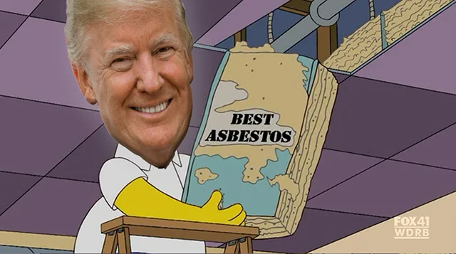 Trump Asbestos Meme SNUR