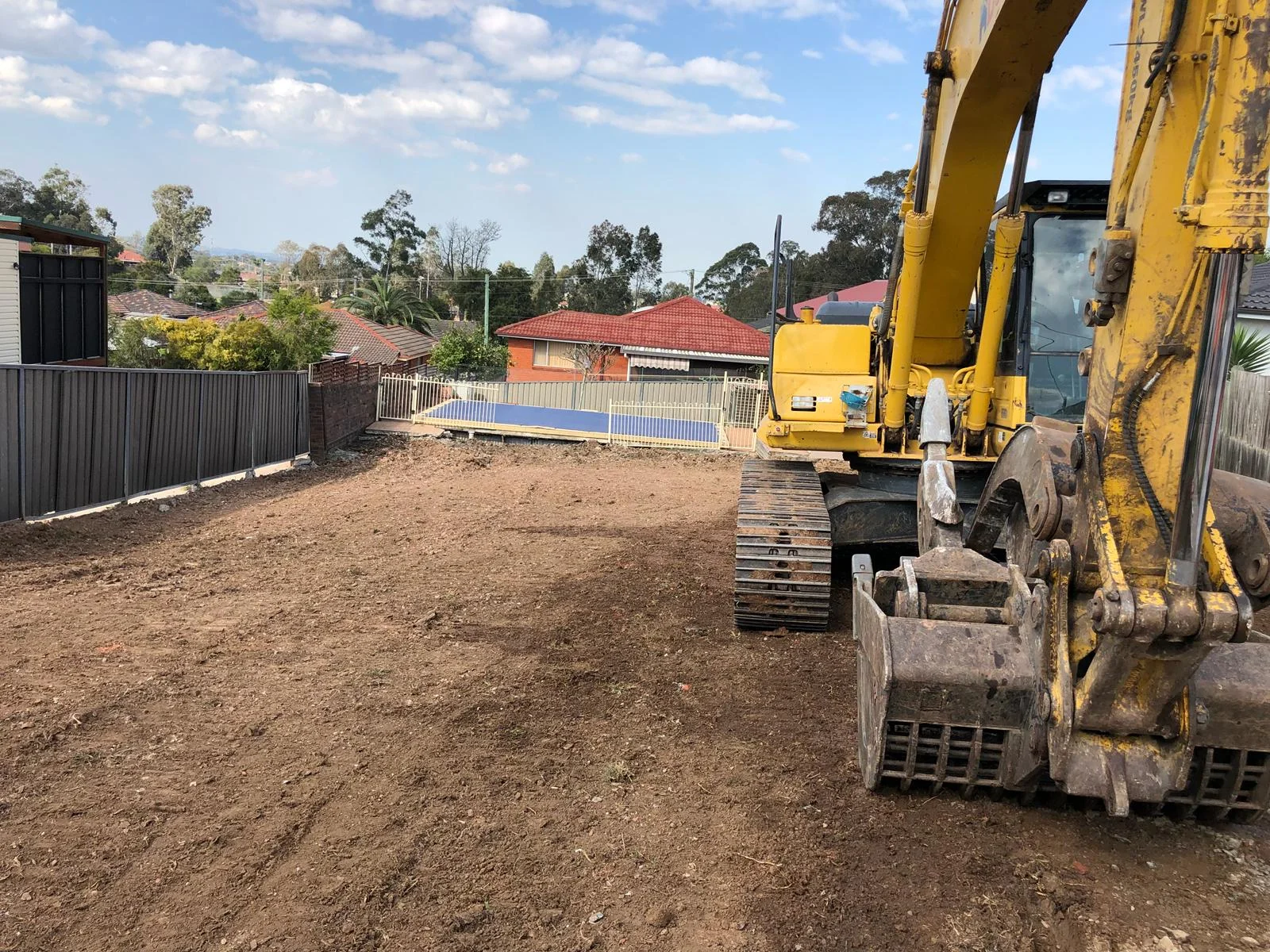 Benching And Levelling Home Demolitions