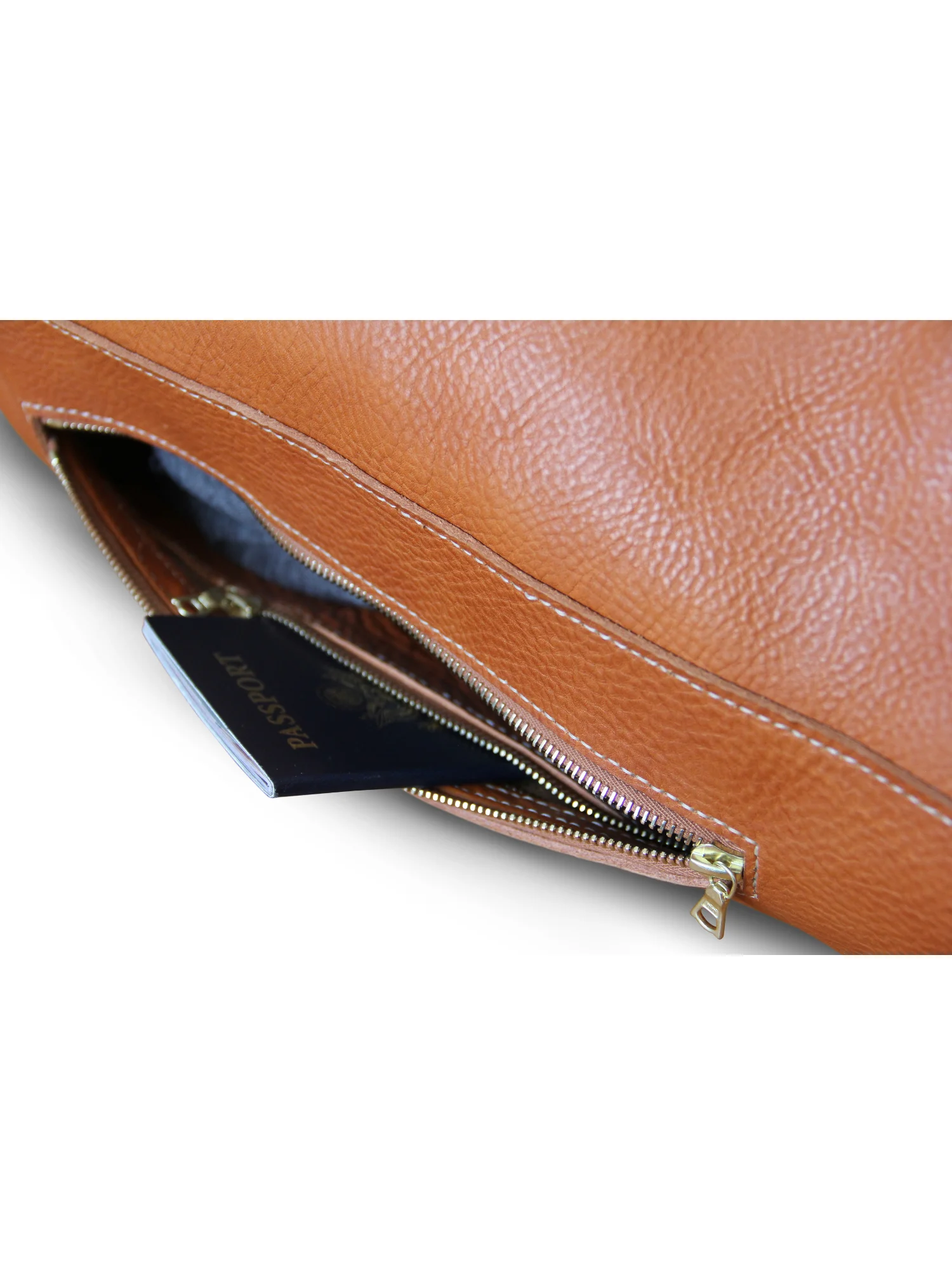 Leather Military Duffle (Tan)3.jpg