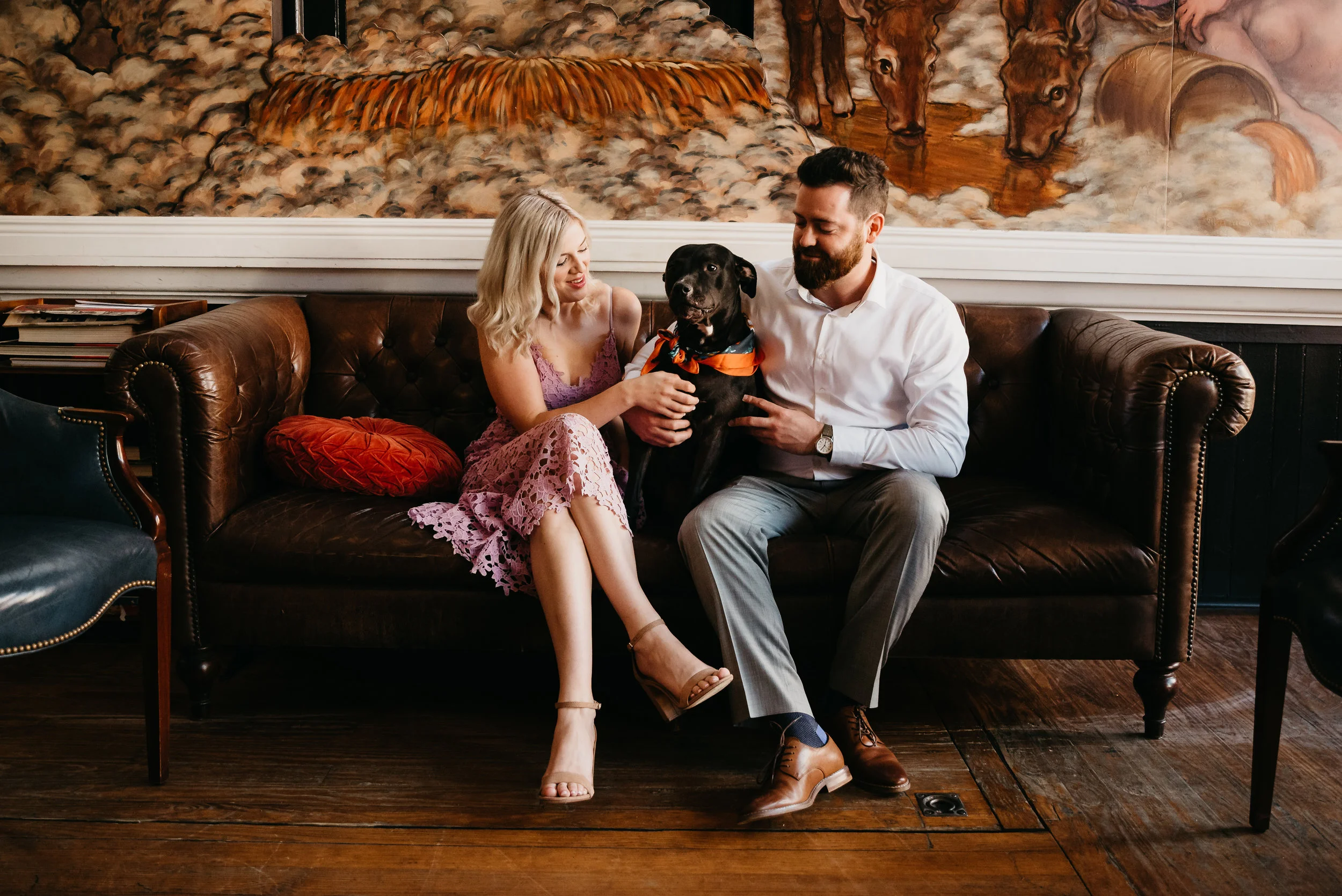Drinks, Dogs, And A Crazy Little Thing Called Love. Yes, It's As Good As It Sounds. | Andrew And Jenna | A Cincinnati Engagement