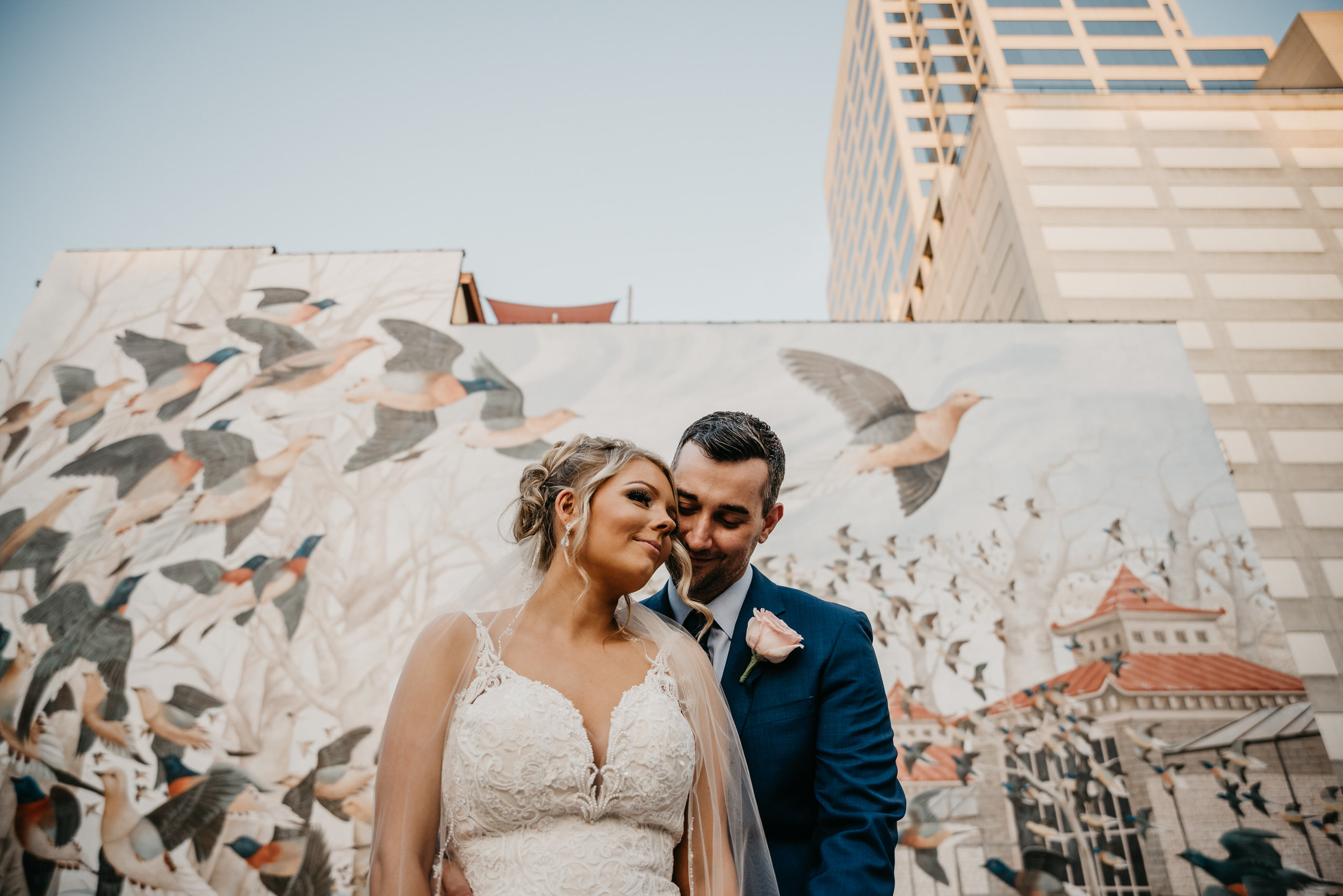 Kiera + Nate | Puppies, Sparklers, Murals, And Happily Ever After | A Covington Kentucky Wedding