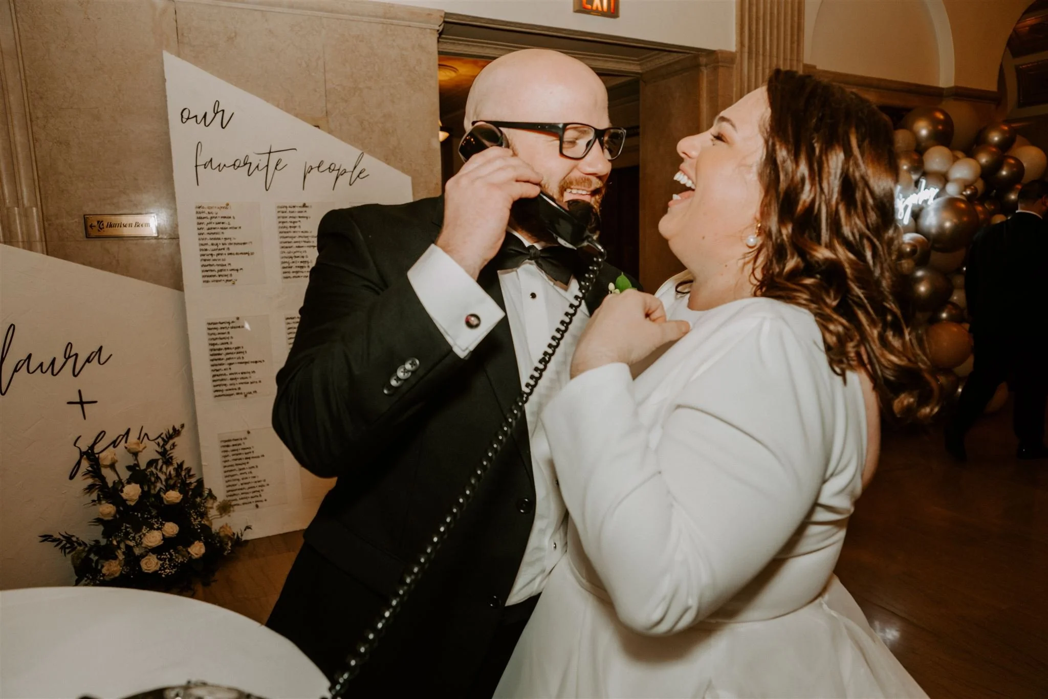 Laura + Sean | Winter Wedding in Downtown Cincinnati