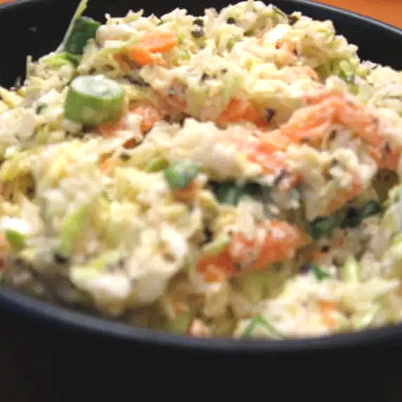 James Beard Horseradish Slaw