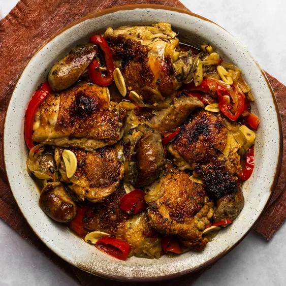 Chicken Scarpariello for Slow Cooker