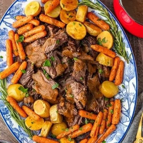 Red Wine Braised Pot Roast