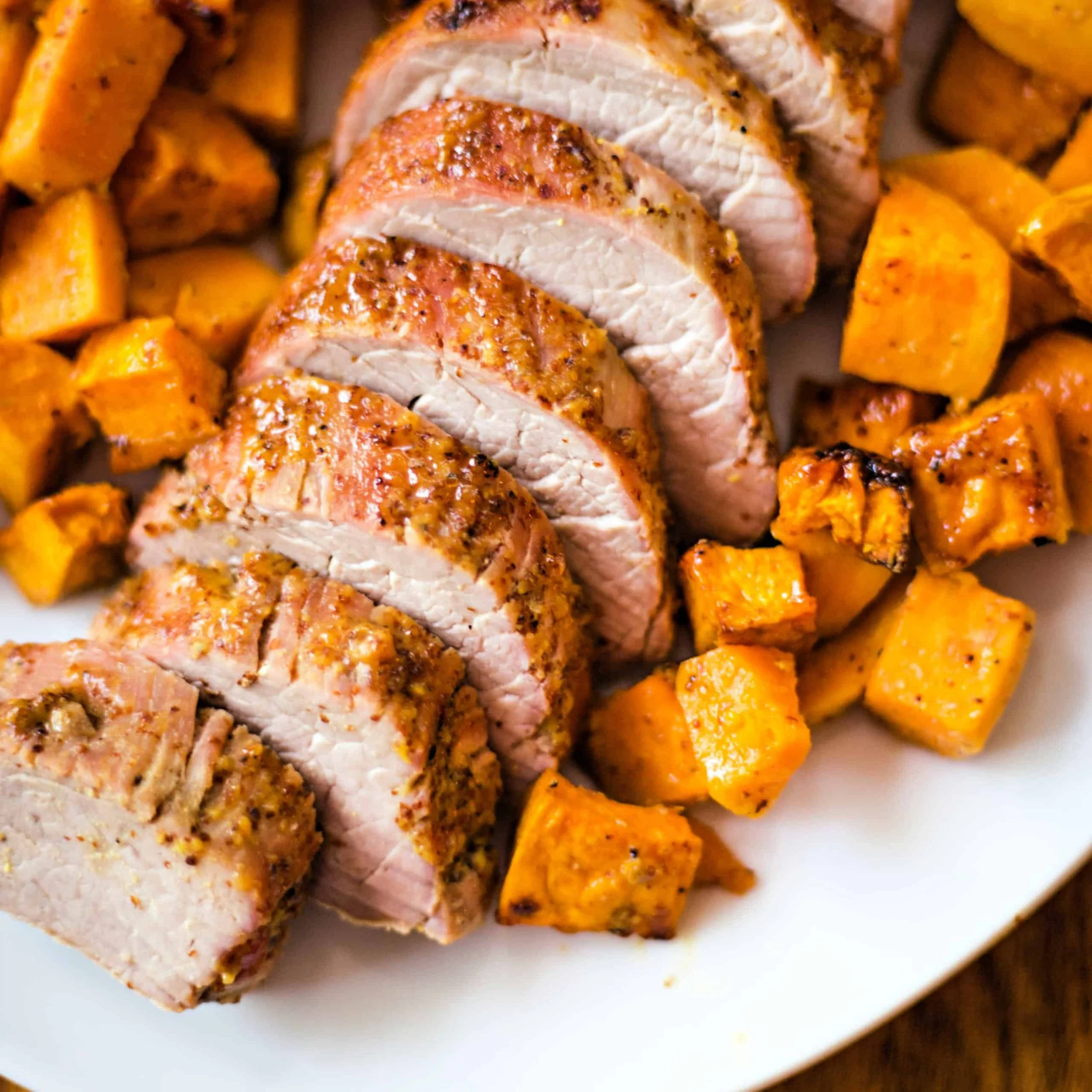 Maple Dijon Roasted Pork Tenderloin