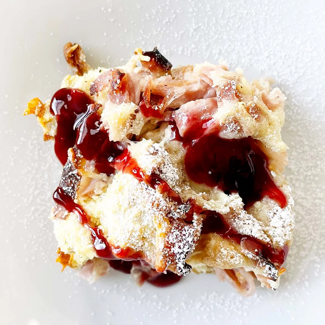 Monte Cristo Breakfast Casserole
