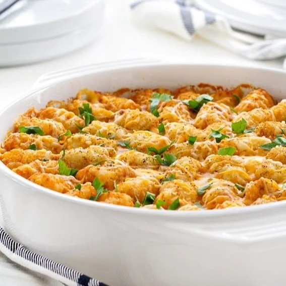Cheeseburger Tater Tot Casserole