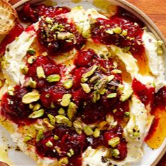 Cranberry Whipped Feta Dip