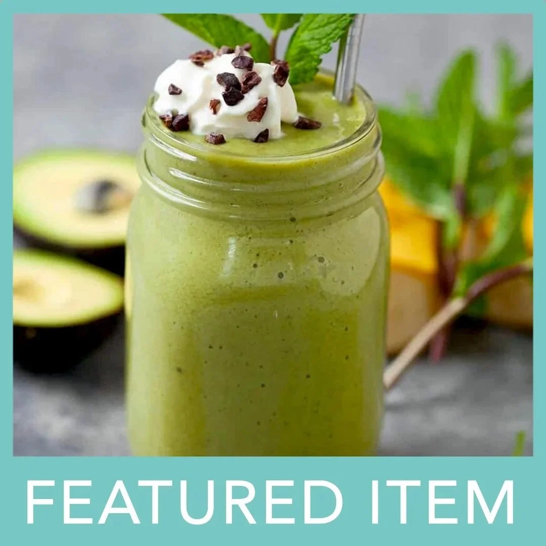 Healthy Shamrock Shake Protein Smoothie