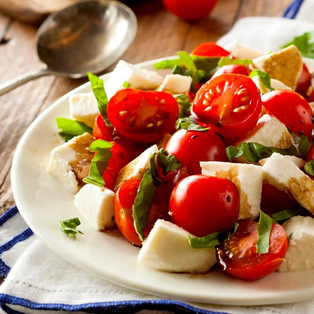 Tomato Basil Mozzarella Salad