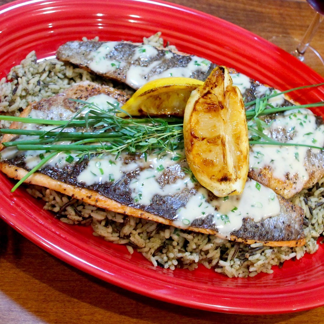 Crispy Trout with Kitchen Butter Sauce