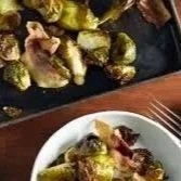 Balsamic Roasted Brussels Sprouts with Prosciutto
