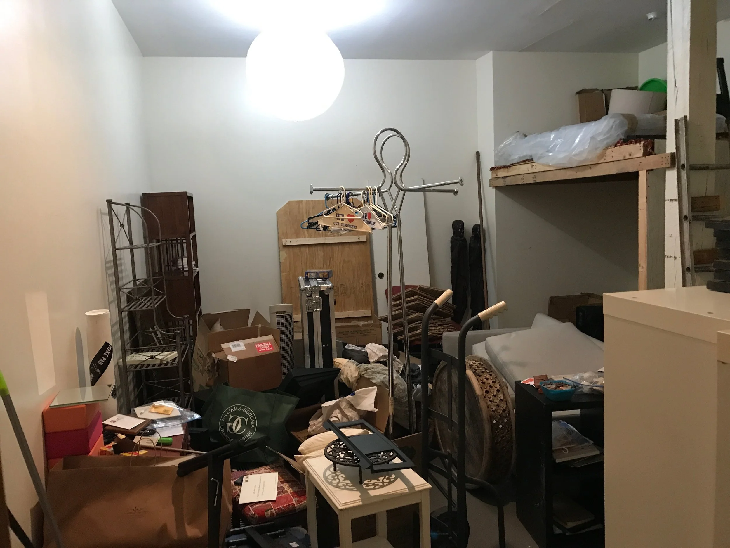 Before - A complete mess