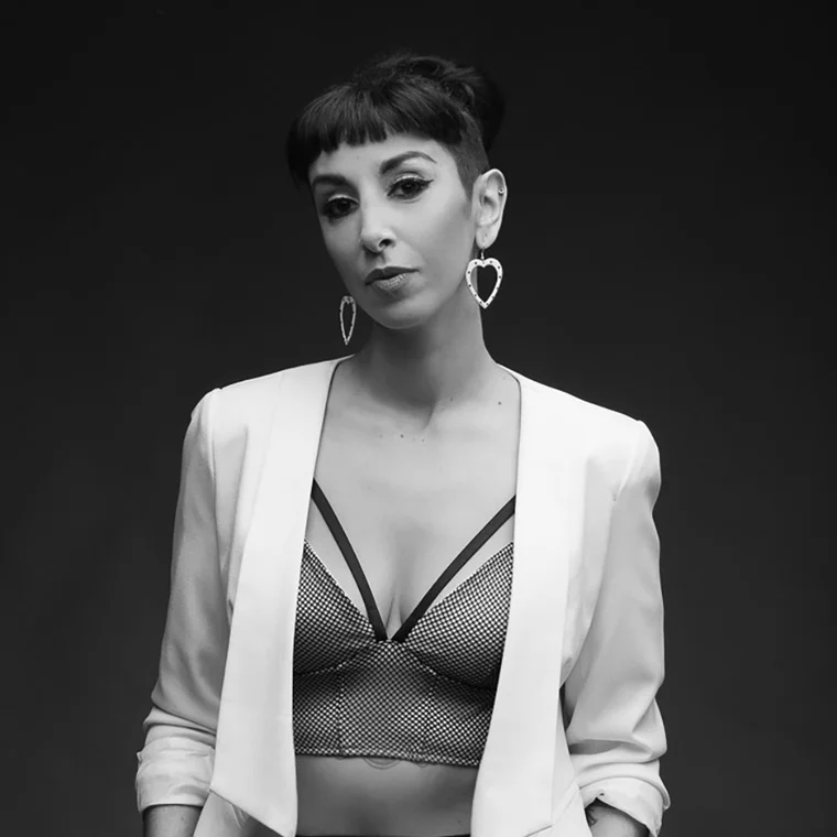Music photographer, filmmaker and radio host Michelle Grace-Hunder