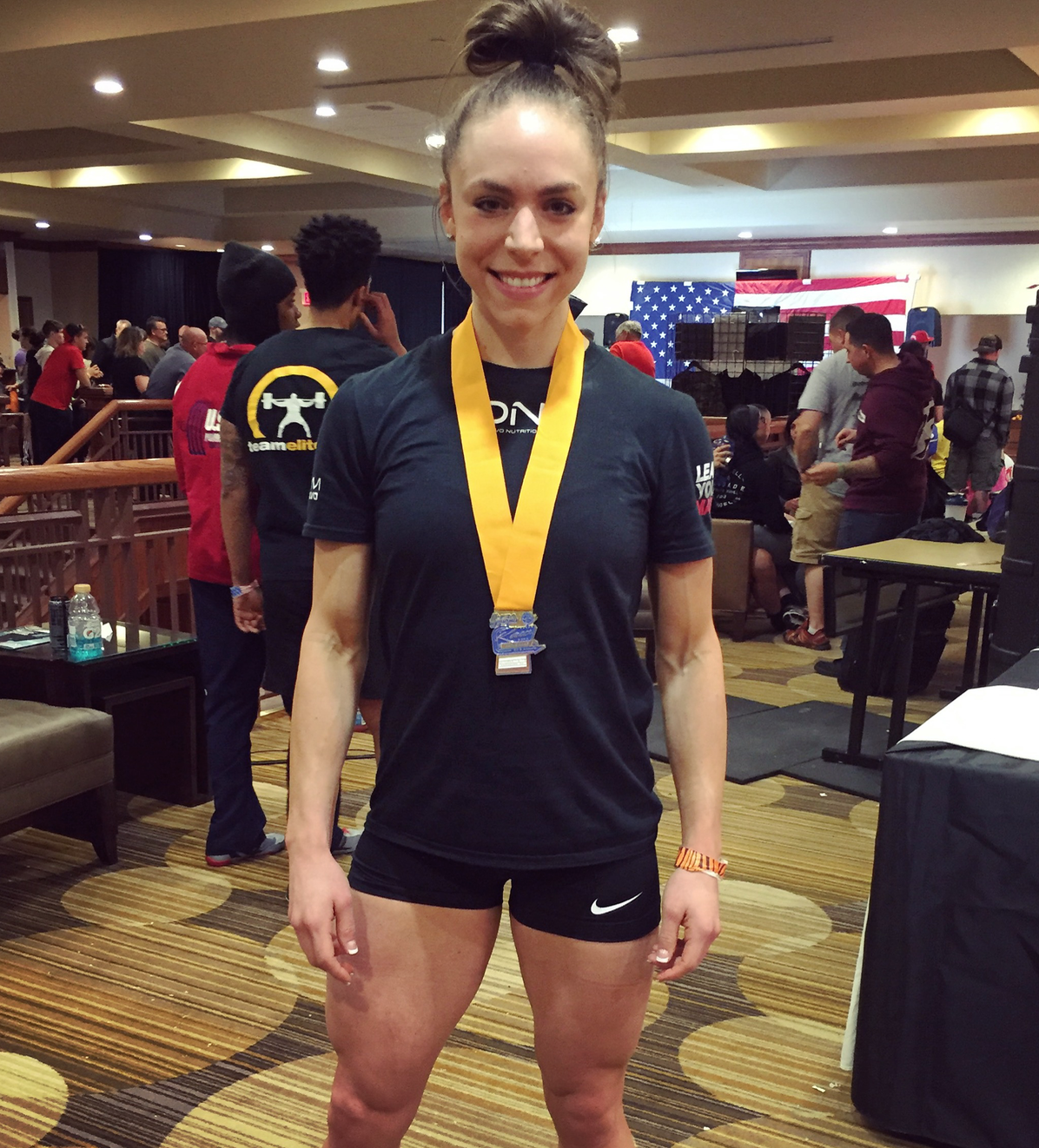 Raw Nationals 2015, where I decided to NEVER compete 63kg again LOL. I miraculously healed form my injury and was able to win the junior title at 72kg. Hit a 347 squat, 170 bench, and 375 deadlift in my last meet as a junior.&nbsp;