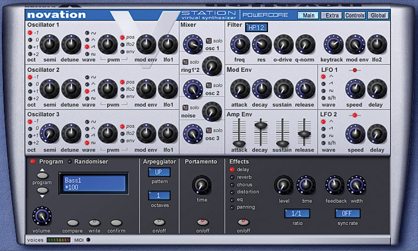 Novation V-station