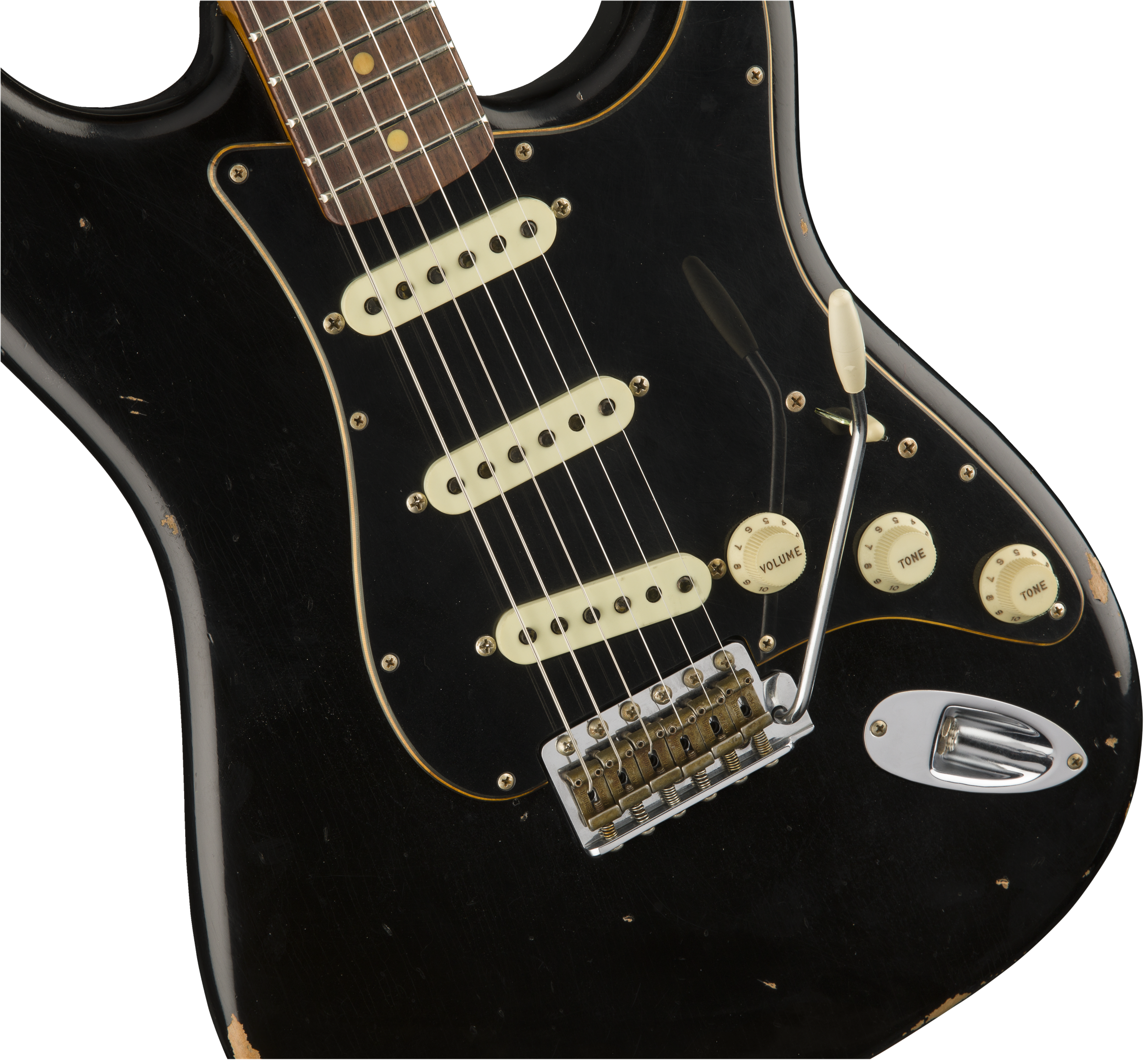 Fender Custom Shop 2017 Ltd Black Roasted Dual-Mag Strat – Relic