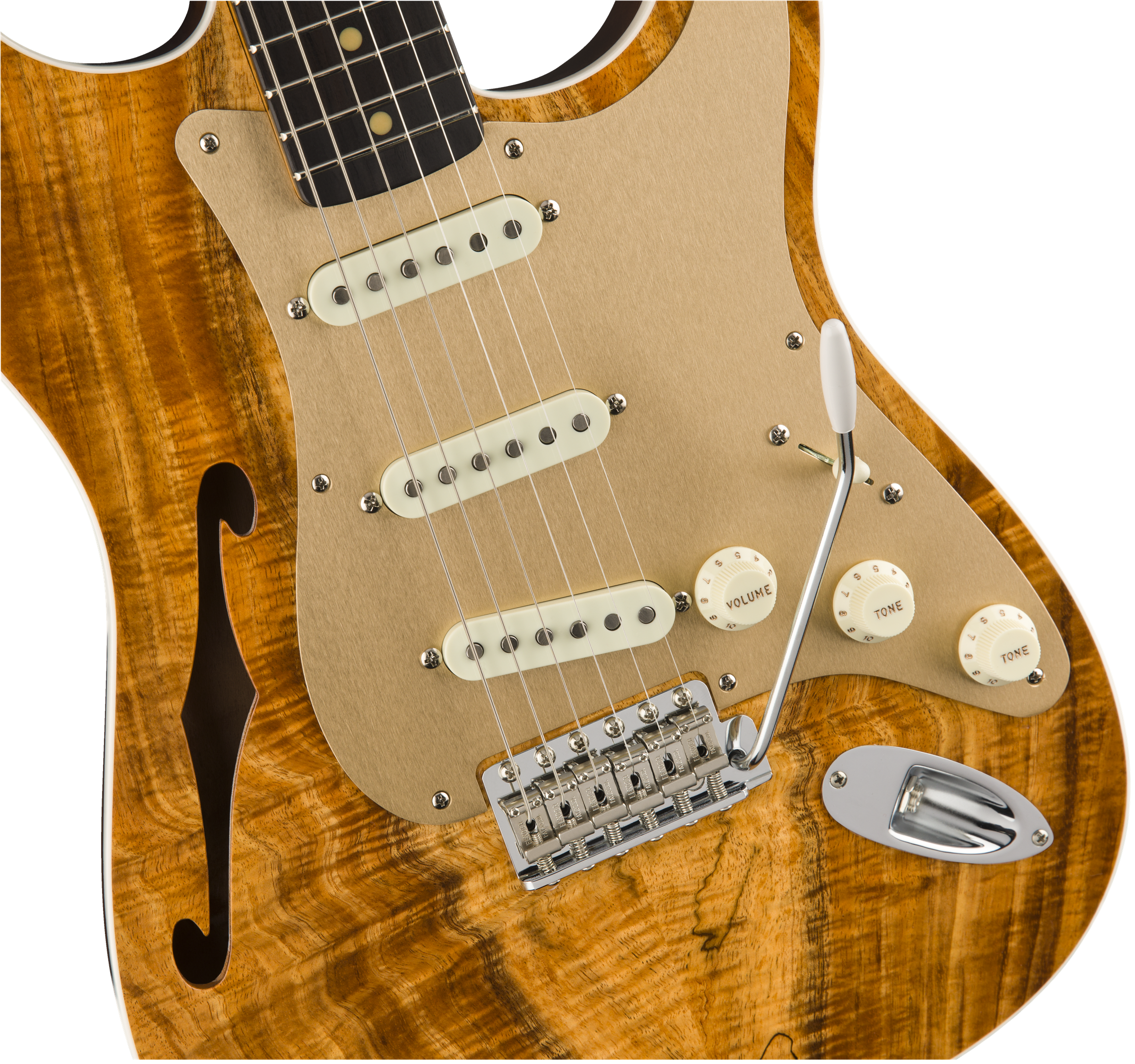 Fender Custom Shop 2017 Artisan Thinline Koa Strat – NOS