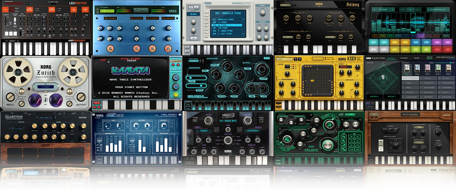 Förutom superballa namn är Korg Gadgets plugins både välljudande och snygga.