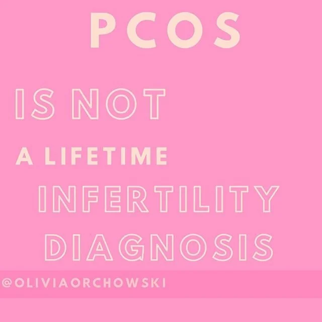 Say it with me:⁣
PCOS👏🏽IS👏🏽NOT👏🏽A👏🏽LIFETIME👏🏽INFERTILITY👏🏽DIAGNOSIS👏🏽⁣
⁣
PCOS is a state of being due to your lifestyle, poor gut health, poor management of stress, poor phase 1/2 liver detoxification, poor sleep patterns, an insulin dr