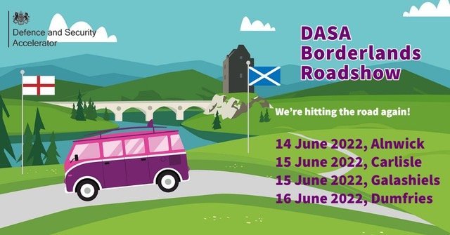 Holoxica presenting its technology at DASA’s Borderlands roadshow