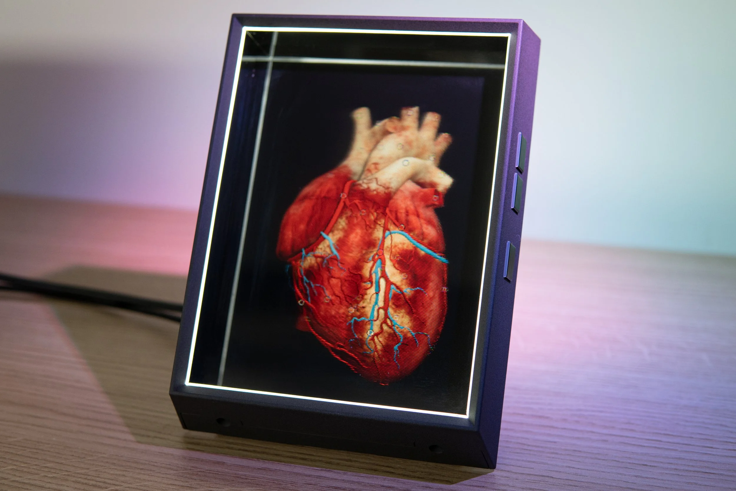 Looking Glass Portrait Heart