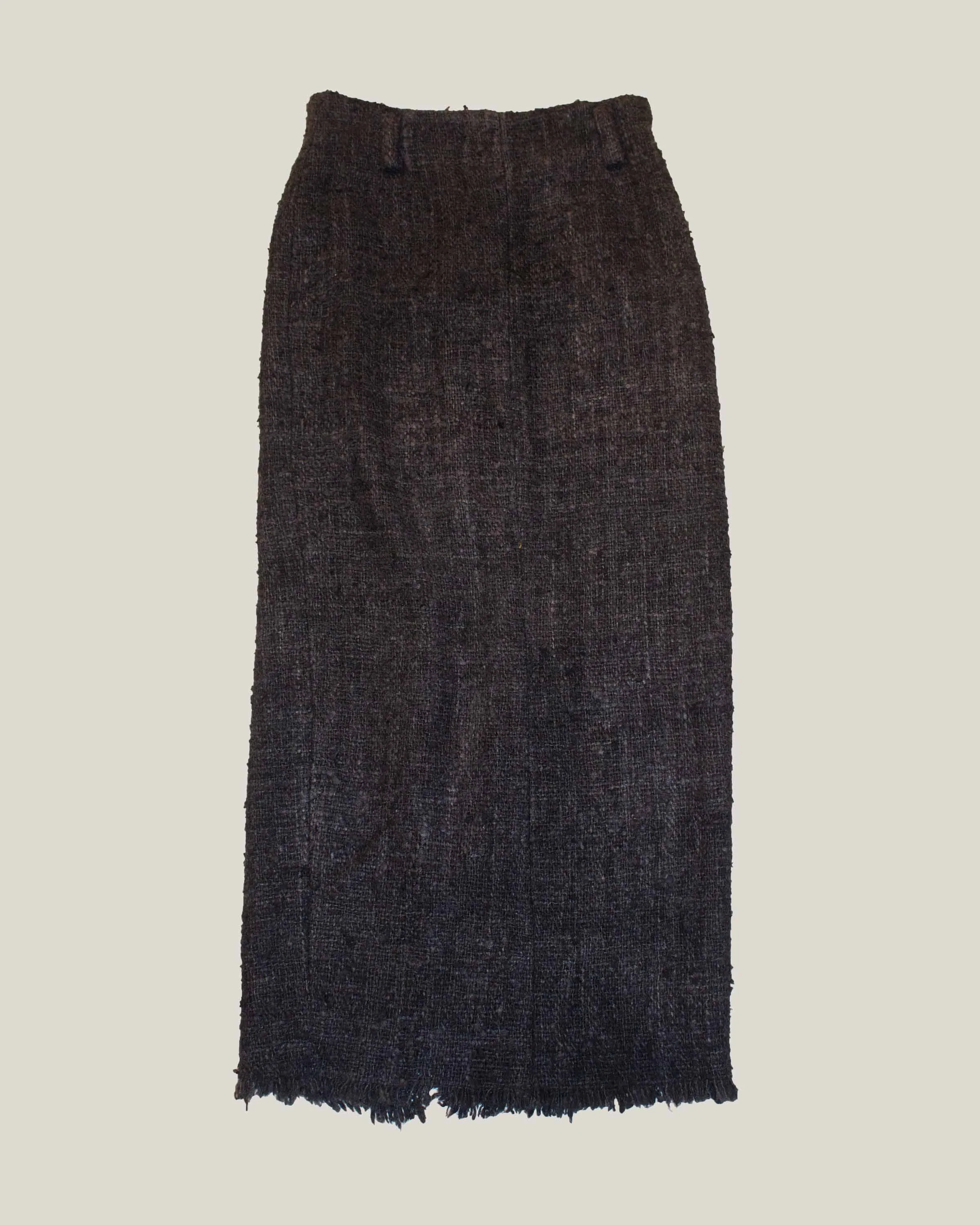 Maison Martin Margiela 1994 Silk Tweed Skirt 