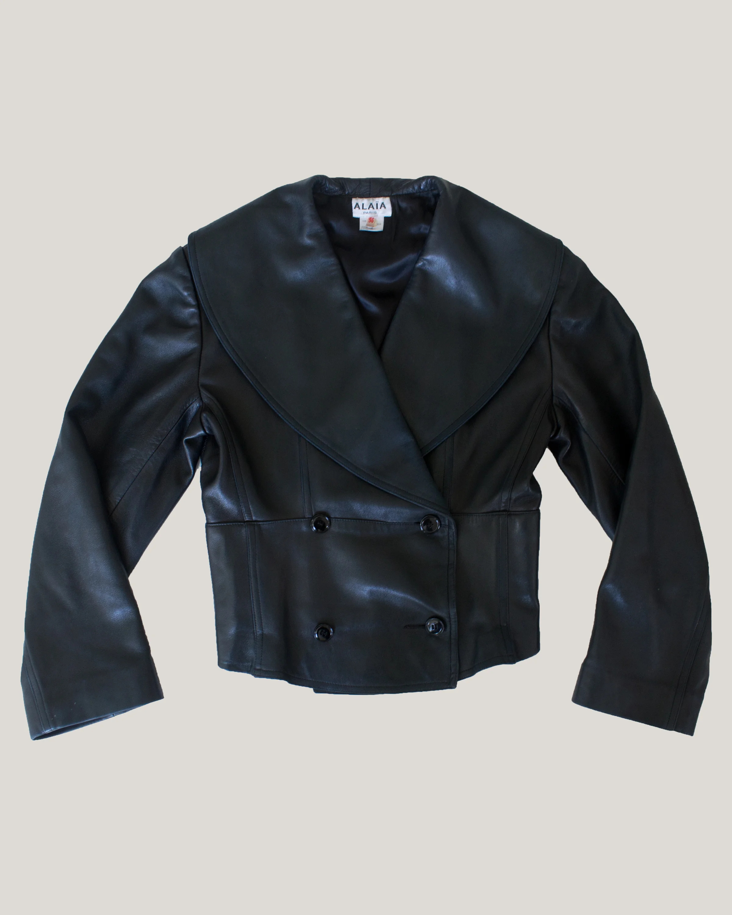 Alaia AW 1991 Leather Jacket