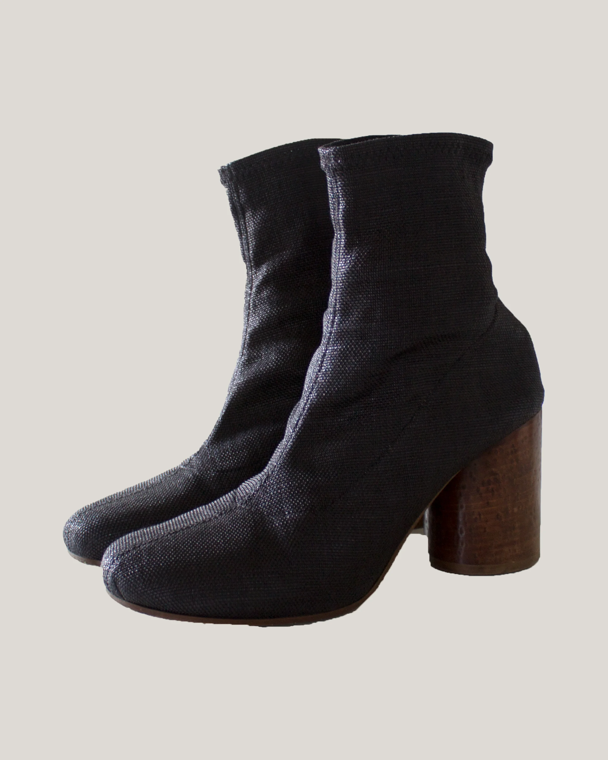 Maison Margiela Blue Woven Boots