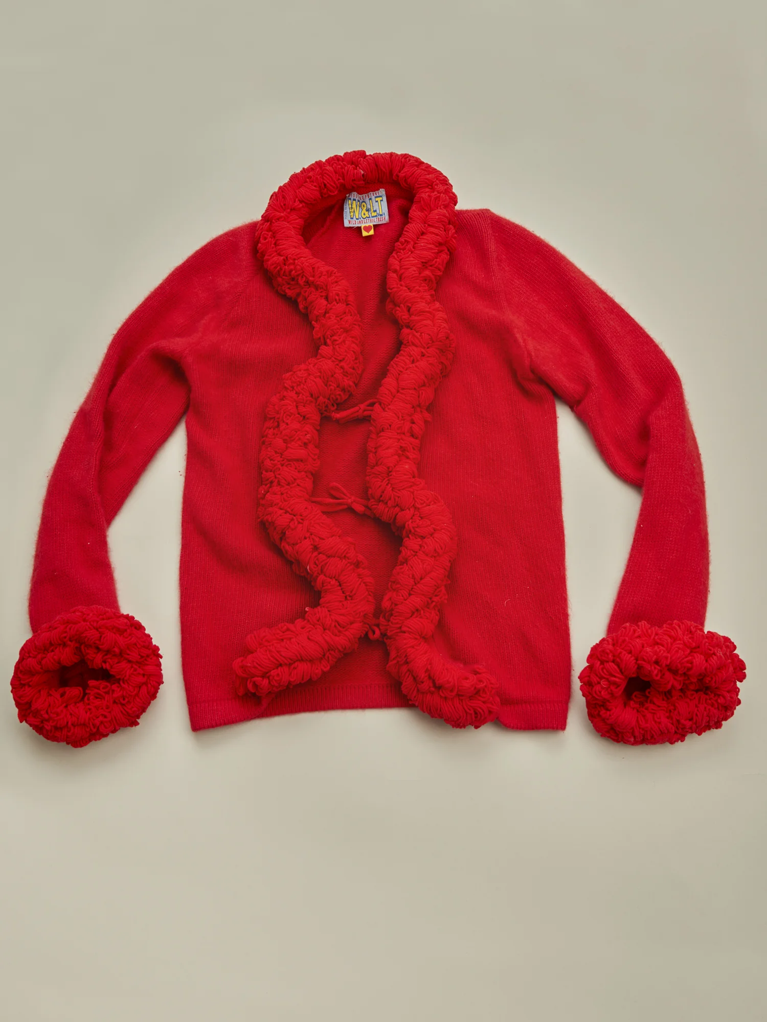 W&amp;LT AW 1998 “Believe” Red Knit 