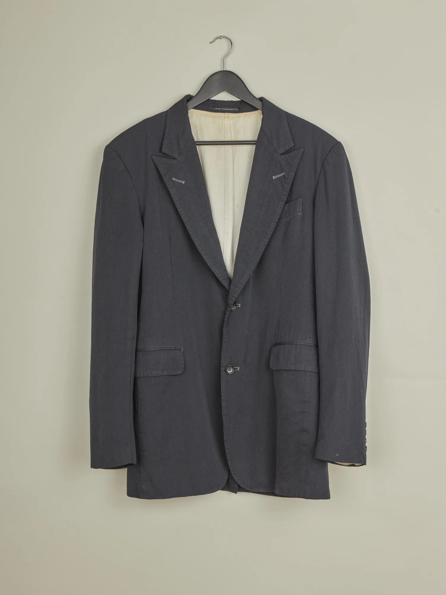 Y’s Mens Blue Blazer c. 2000
