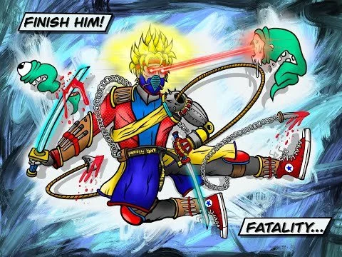 Finish Him Time Lapse by Matthew Laurence Knott