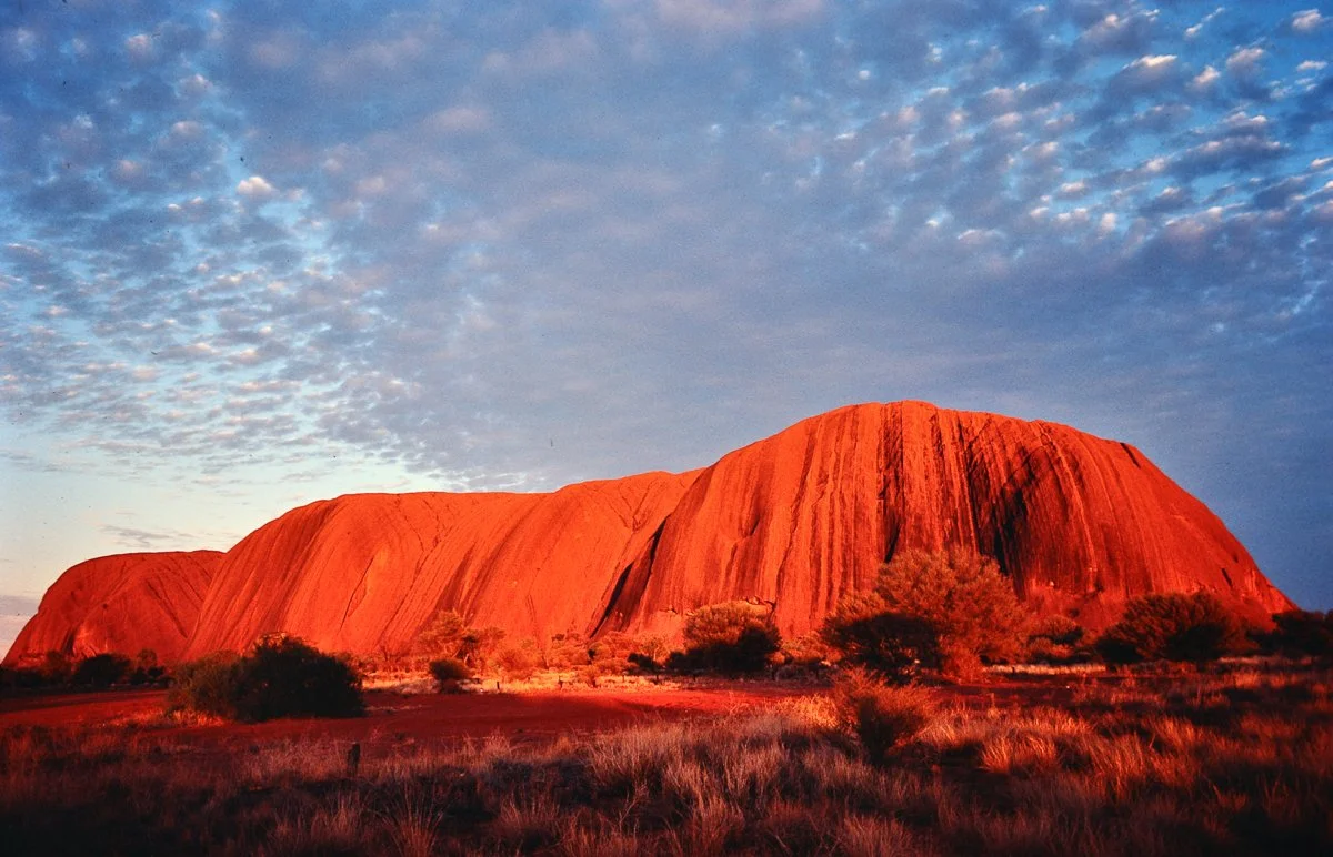 Uluru - (Formerly Ayers Rock) at Sunset 