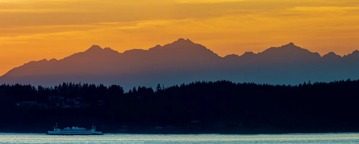 Olympic mountain range - WA
