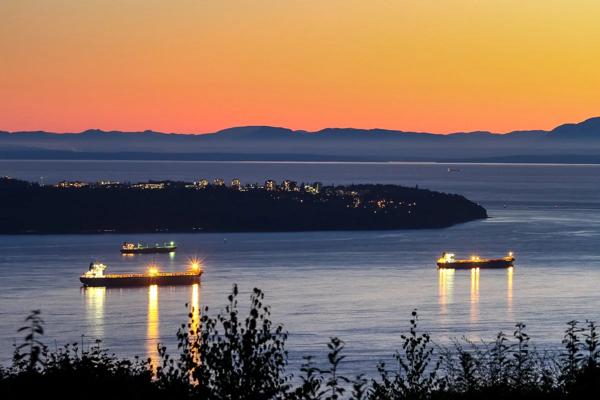 Point Grey and Freighters - Vancouver BC 
