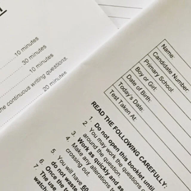 Mock Exam (2019) English and Maths Papers with Answers — 11 Plus Pod