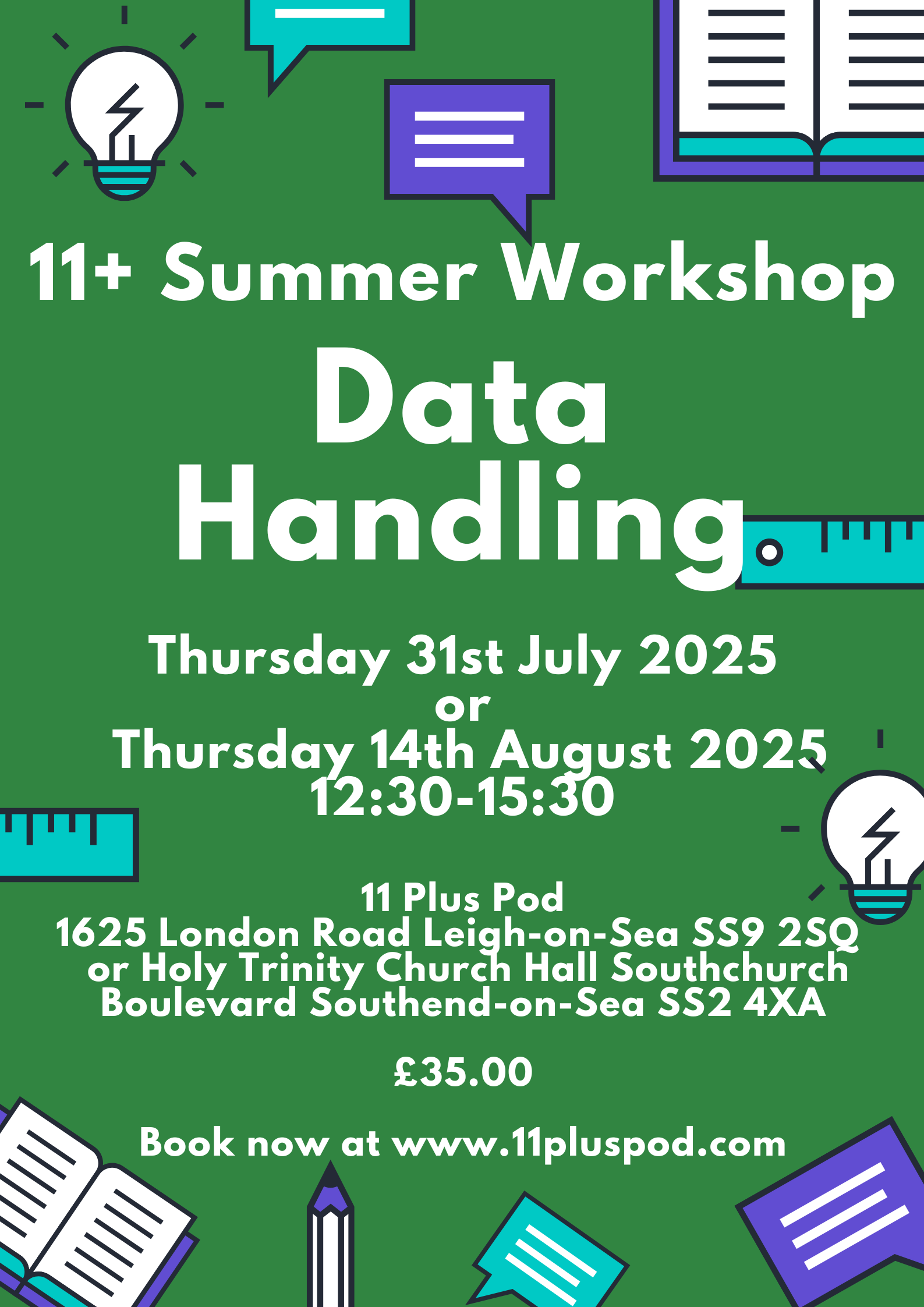 Summer Data Handling Workshop - Thursday 14th August 2025 12:30-15:30