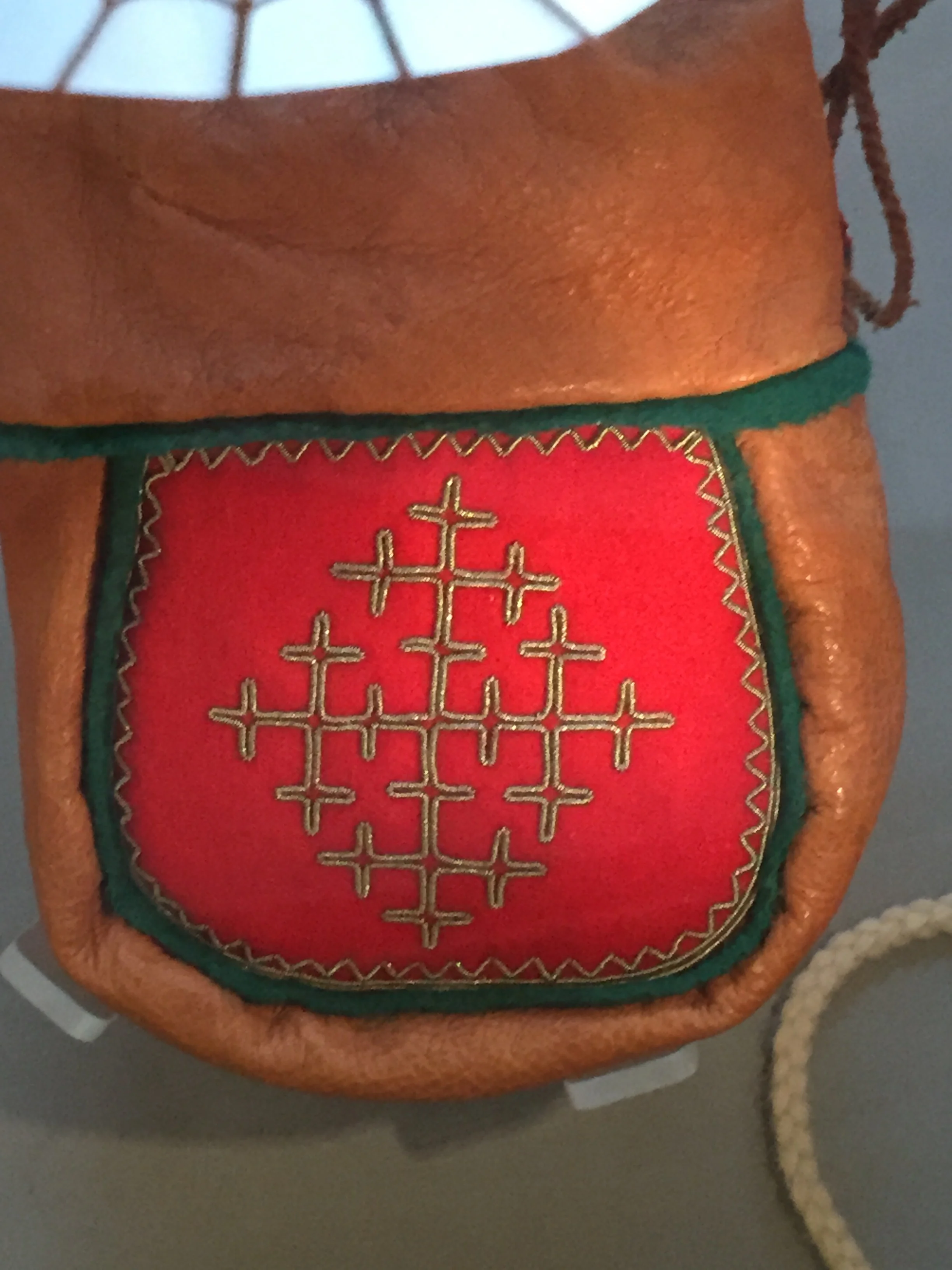 Sami embroidered pouch