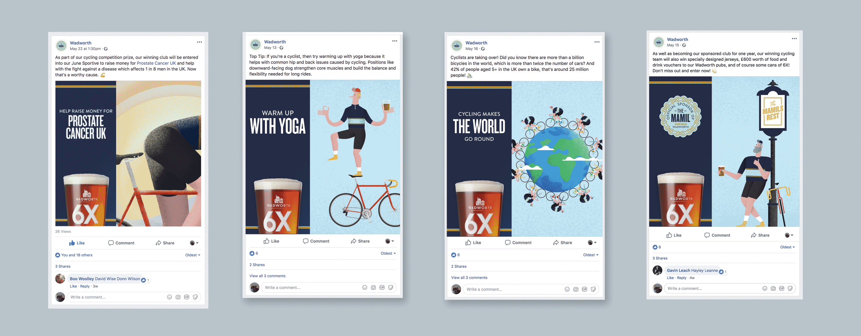 WADWORTH BEER SOCIAL CAMPAIGN- OFFICIAL SPONSORS of the MAMIL